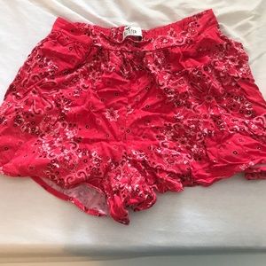 Hollister flowy shorts